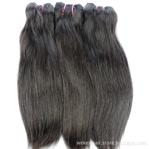 Straight Human Hair 4x4 Lace Closure Brazilian Human Hair Extensions Virgin Cuticle Aligned Hair